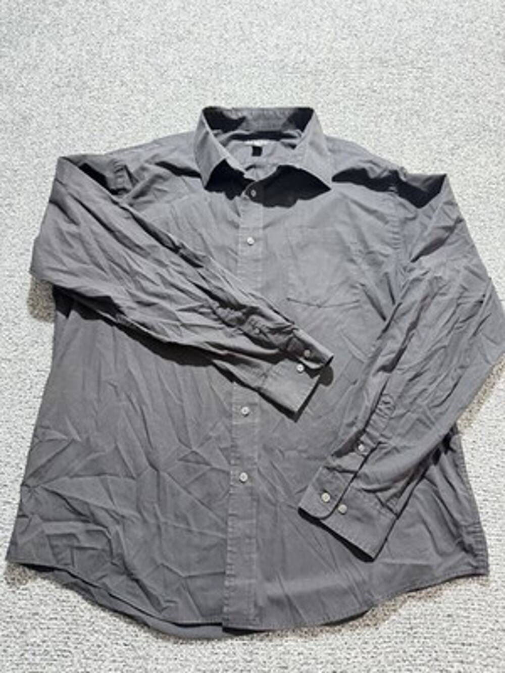 George Men’s Dress Long Sleeve Shirt Gothcore Grunge Sleek Corporate Casual